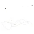 Line Art Geometry Chandelier - Thumbnail 1