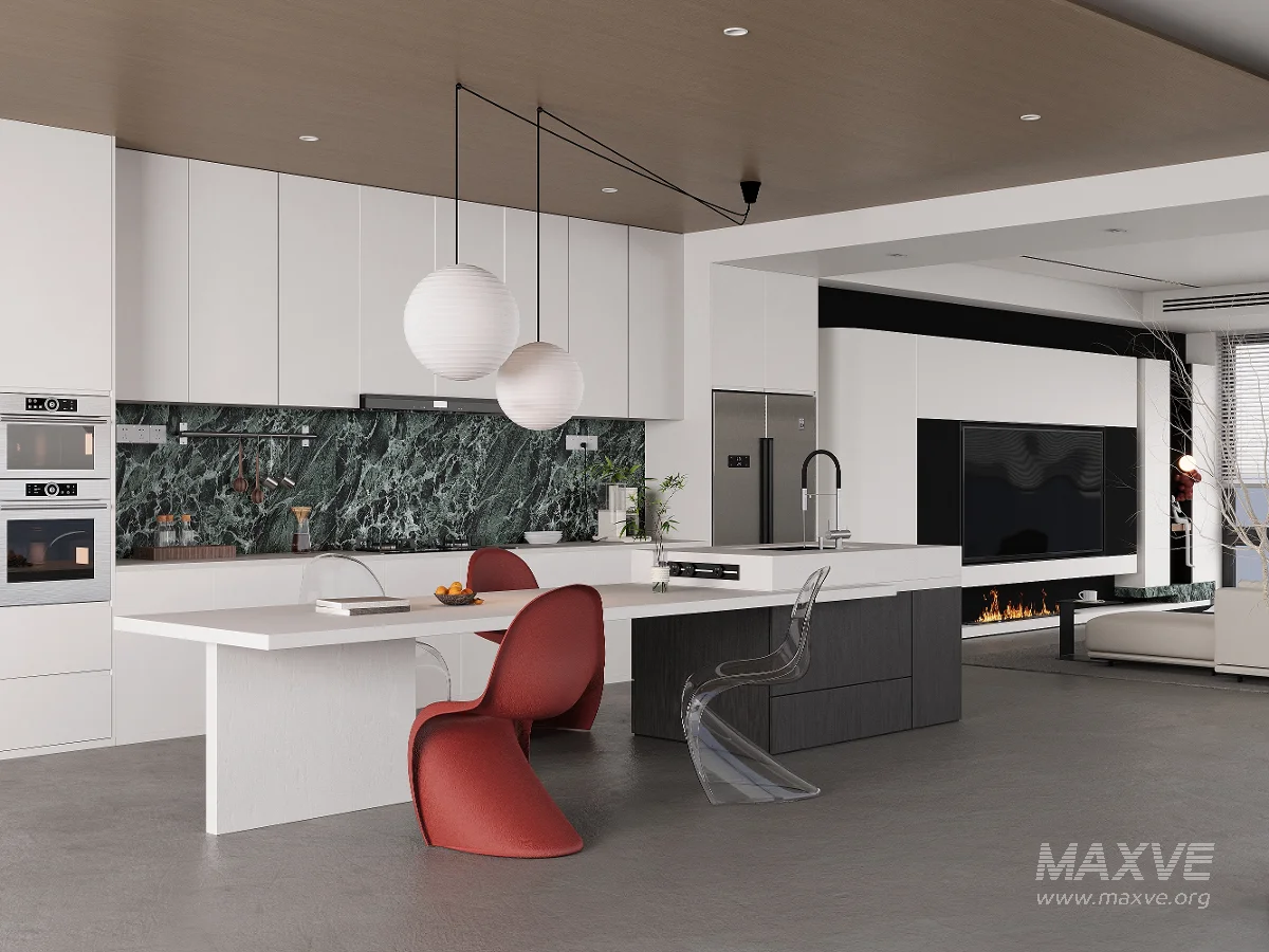 Modern dining room - Image 1