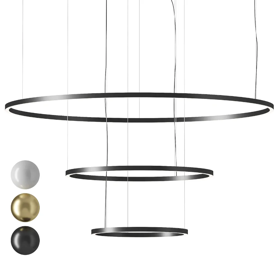 Luceplan Compendium Circle Suspension Lamp - Image 3
