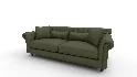 Eva Green Velvet Sofa - Thumbnail 7