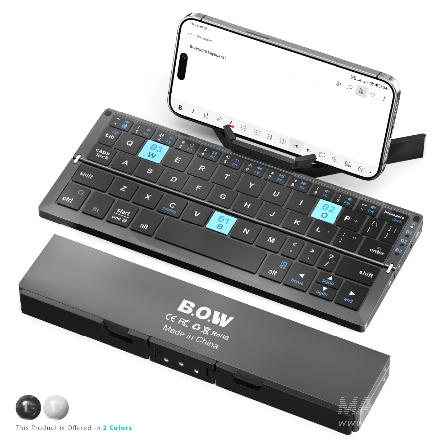 Bluetooth Keyboard Foldable - Image 1
