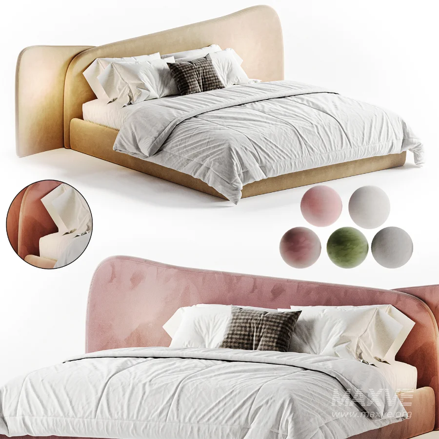 Gaspra Modern Bed - Image 5
