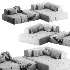 Vandeman Modular Corner Sofa by Kalibroom - Thumbnail 4