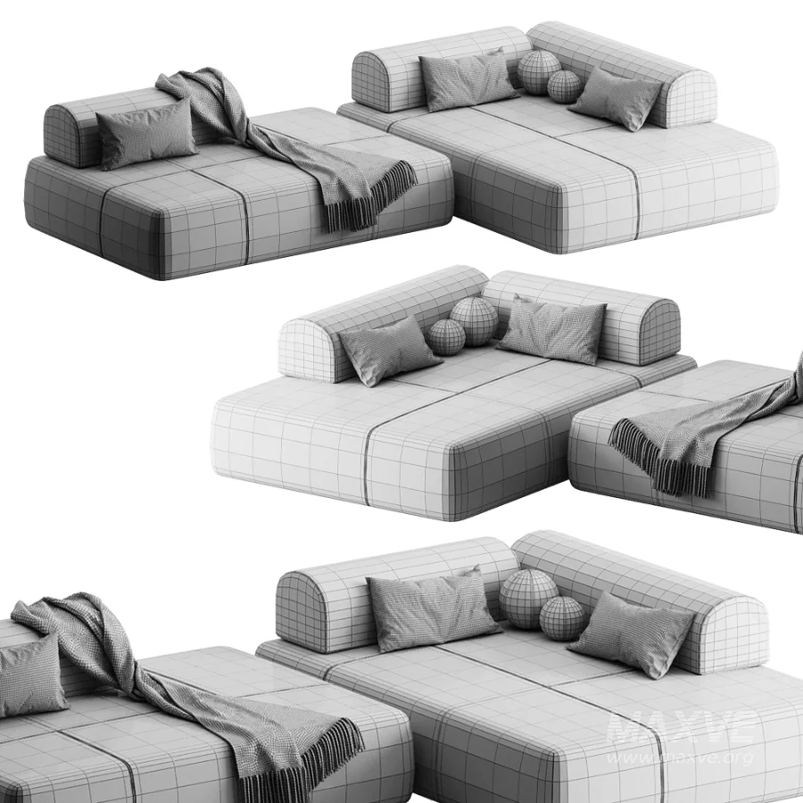 Vandeman Modular Corner Sofa by Kalibroom - Image 4