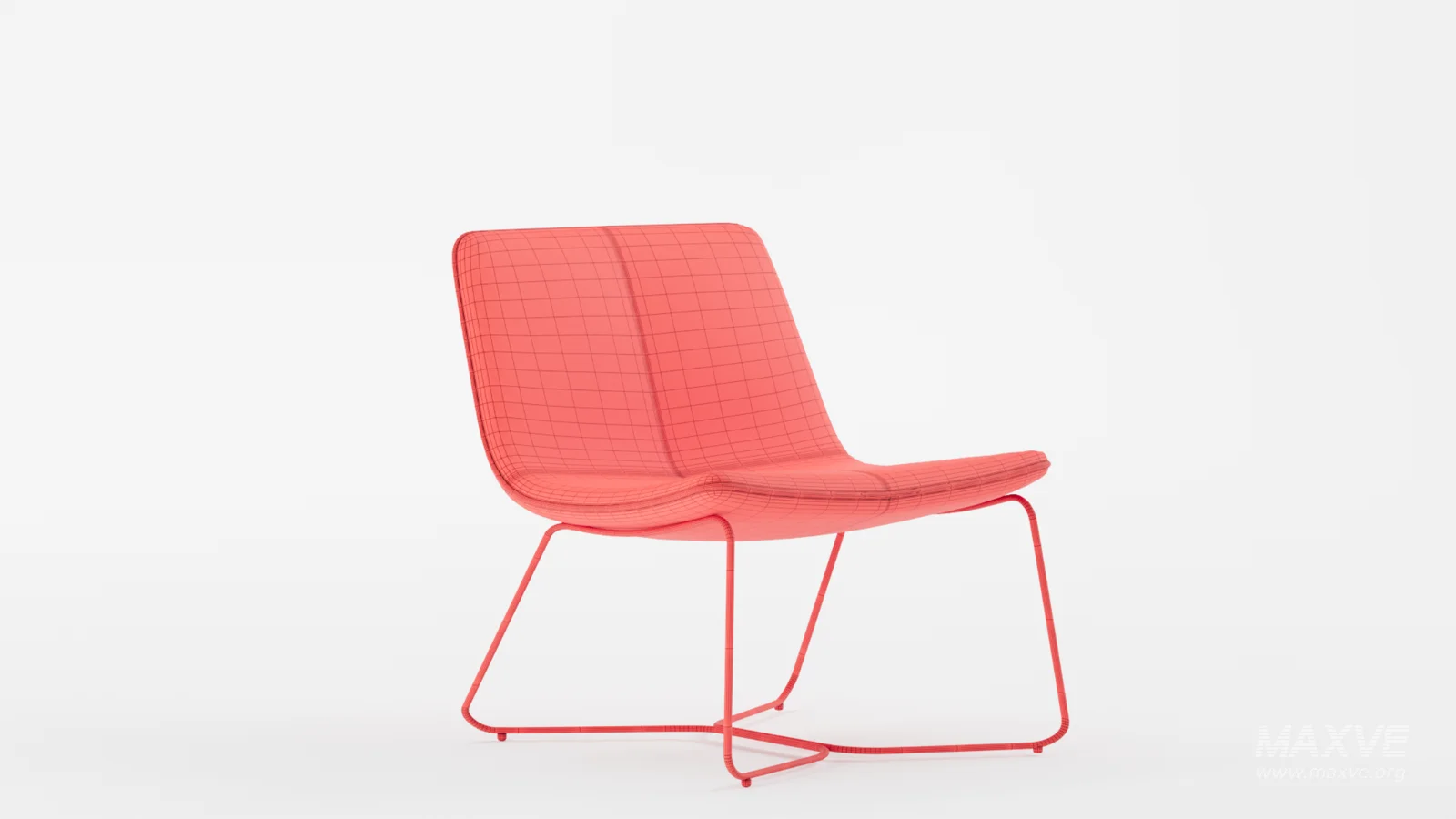 Tan Slope Lounge Chair - Image 10