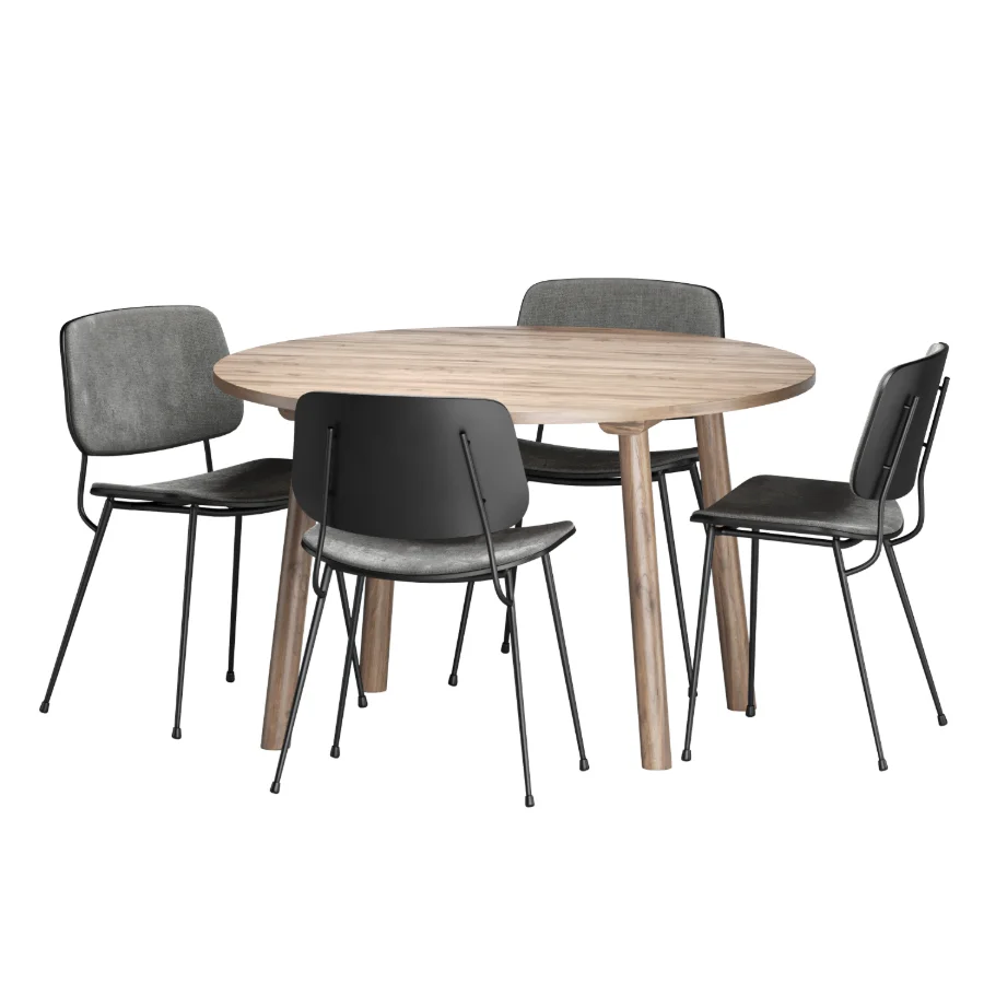 Dining set 09 - Image 1
