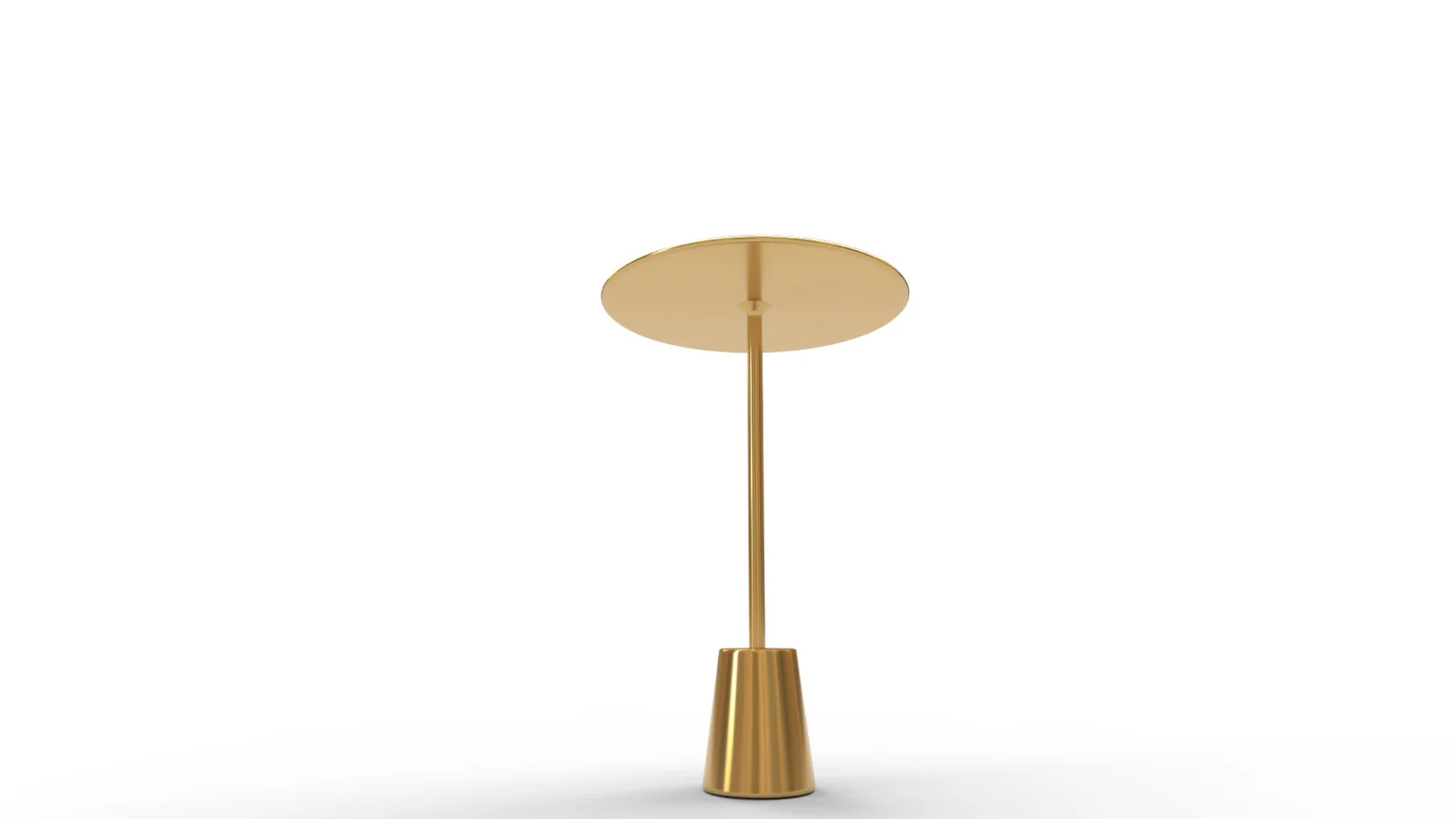 Patson Tray Top Pedestal End Table - Image 1