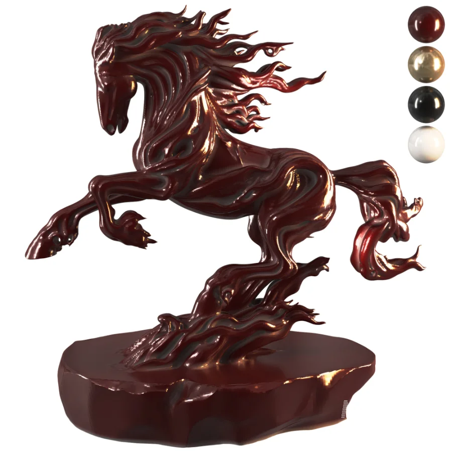 Decorative Horse Statue for Interior - Image 1