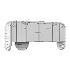 EJ Victor Vichy Sideboard Metal - Thumbnail 1