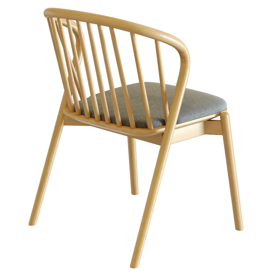 Oak Dining Chair - Image 3