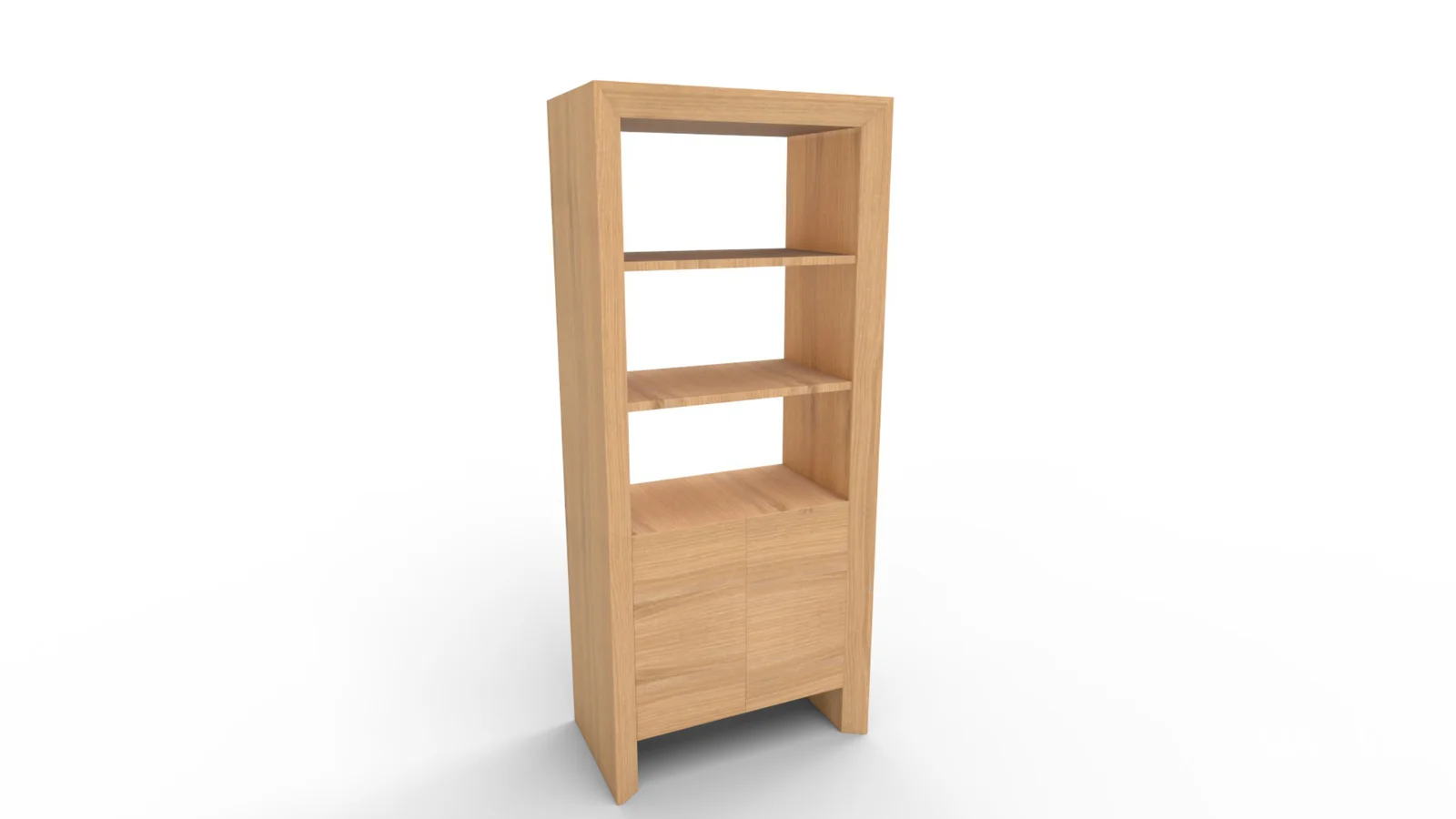 Baja Natural Storage Bookcase - Image 7