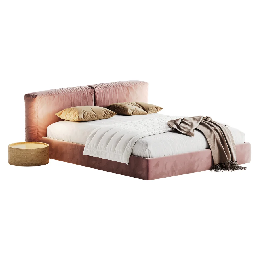 Modern Upholstered Bed Frame - Image 2