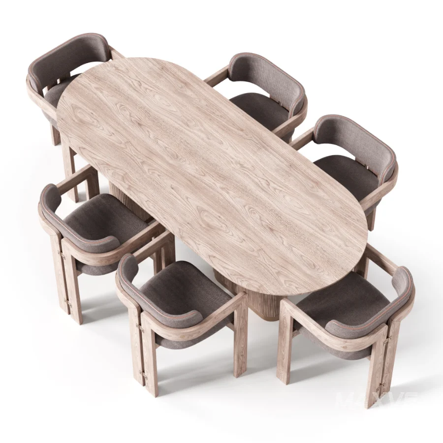 DINING CHAIR AND TABLE - Image 6