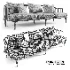 TRADITION FLY SC12 SOFA - Thumbnail 4