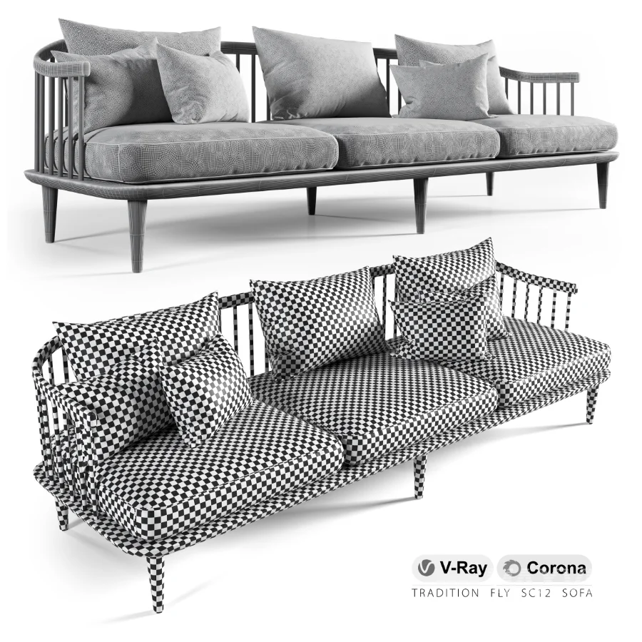 TRADITION FLY SC12 SOFA - Image 4