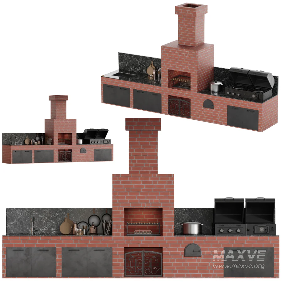 Outdoor Kitchen 02 - Image 1