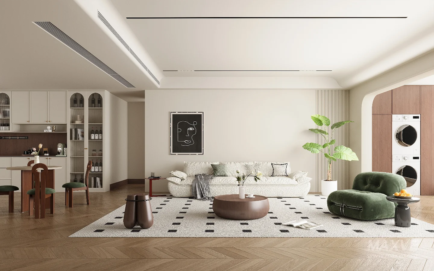 modern living room - Image 1