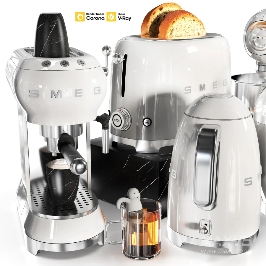 Set Kitchen Accessories (White Color) - Image 2