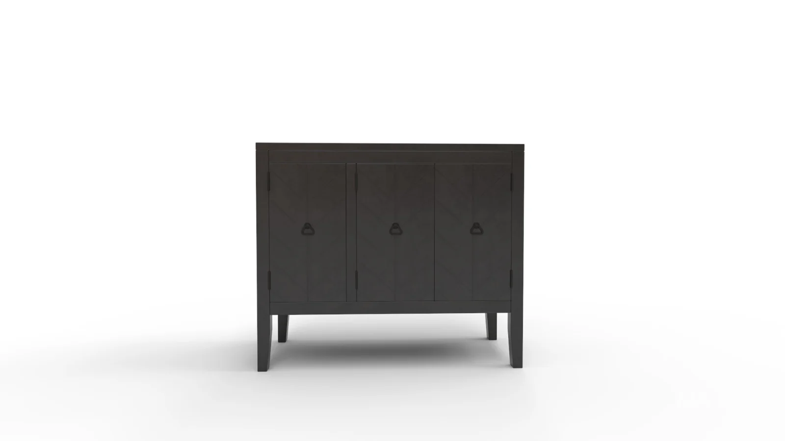 TallSolidWood Door Accent Cabinet - Image 10