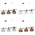 Aromas Del Campo Cloud Long Pendant Lamp - Thumbnail 1