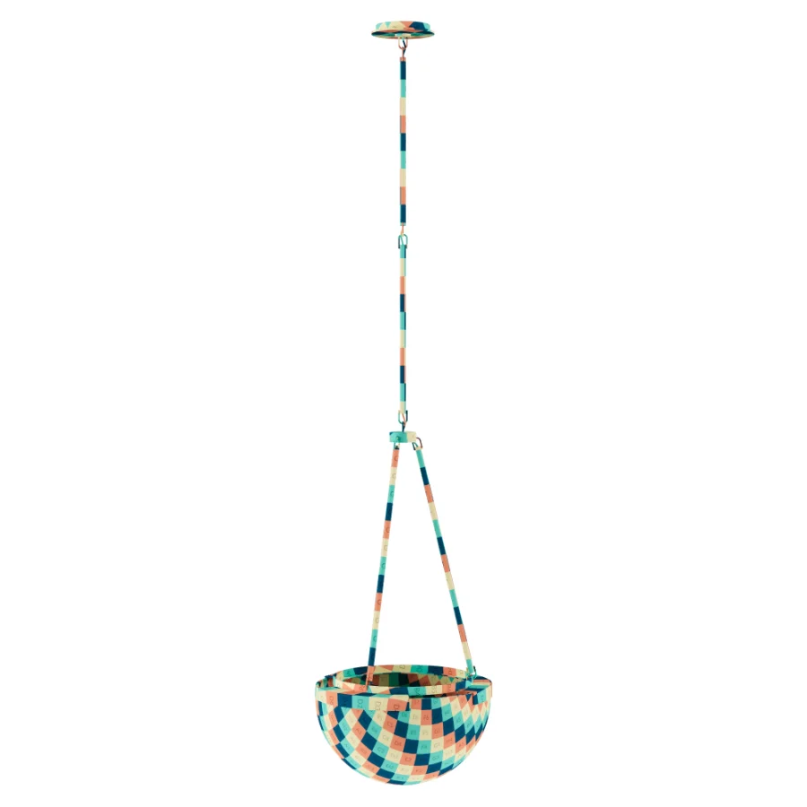 Melange Small Elongated Alabaster Pendant by Visual Comfort - Image 4