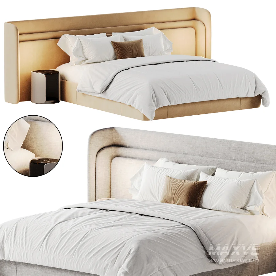 WE 078 Modern Bed - Image 2