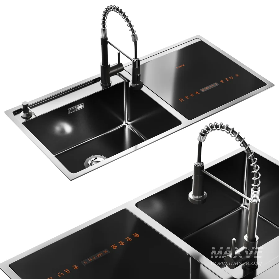 Sink Equipped With Dishwasher - Image 2