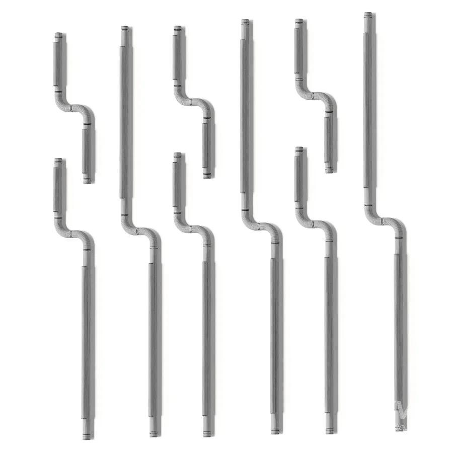 Pipeline System 01 Wall Lamp - Image 1