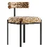 Industrial Velvet Dining Room Chair - Thumbnail 2
