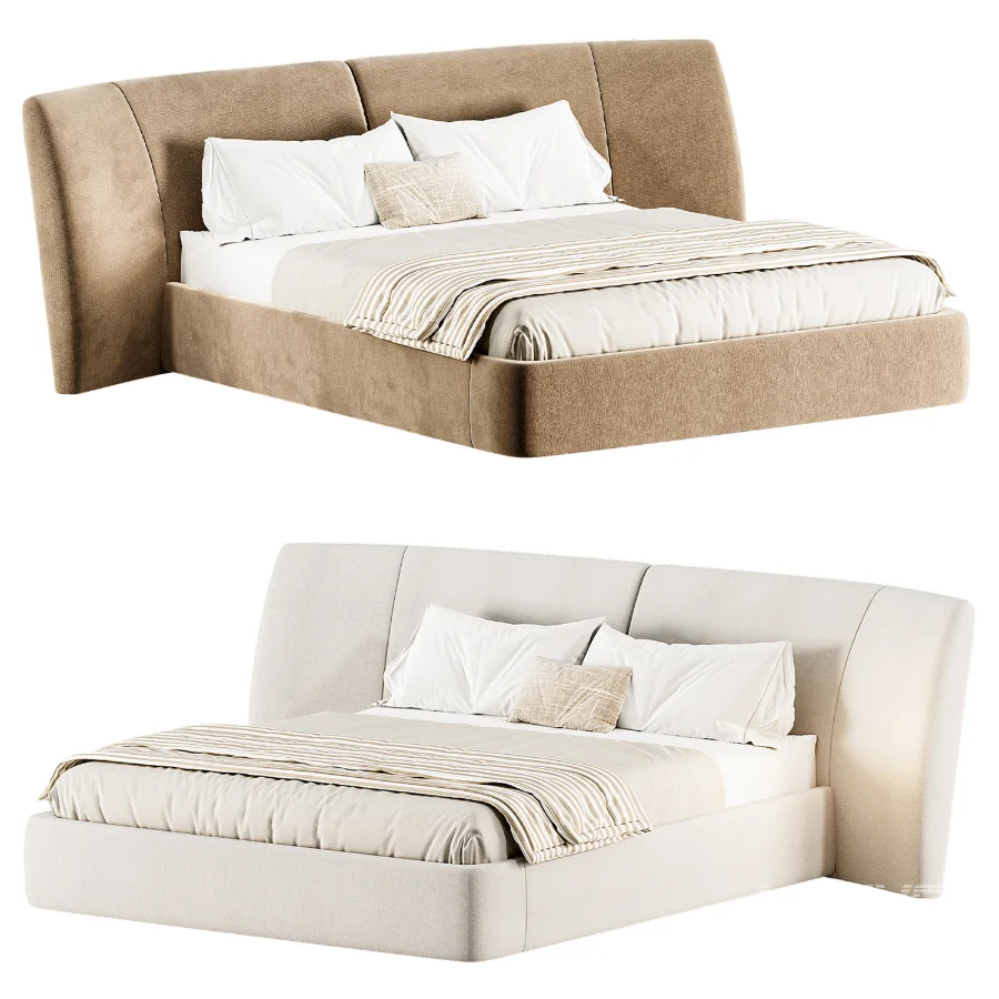Lugano Bed By Saloni - Image 1