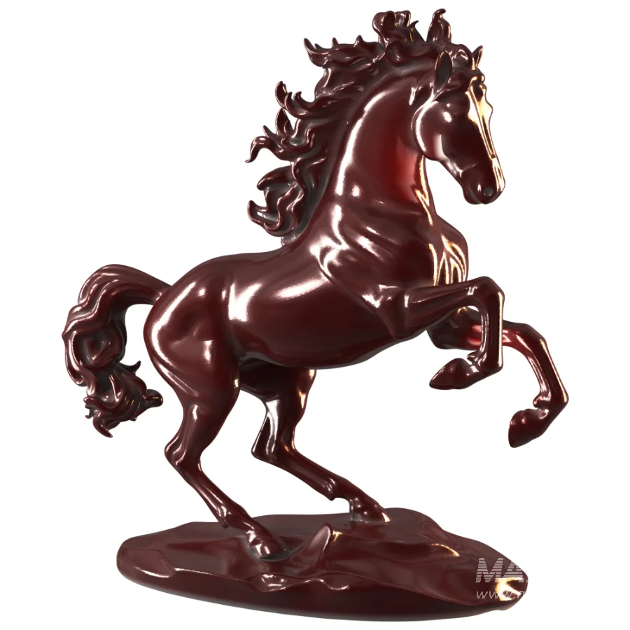 Decorative Horse Statue - Image 3