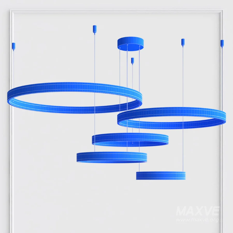 Rings lamp collection 1 - Image 1