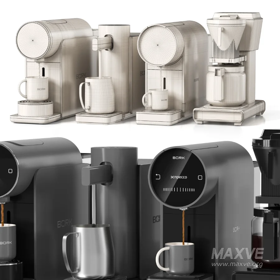Coffee Maker Kitchen Set 4 - Image 6