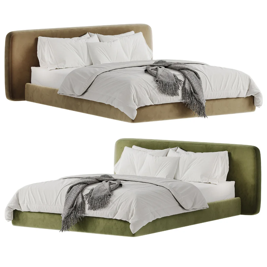 Modern Double Bed - Image 3