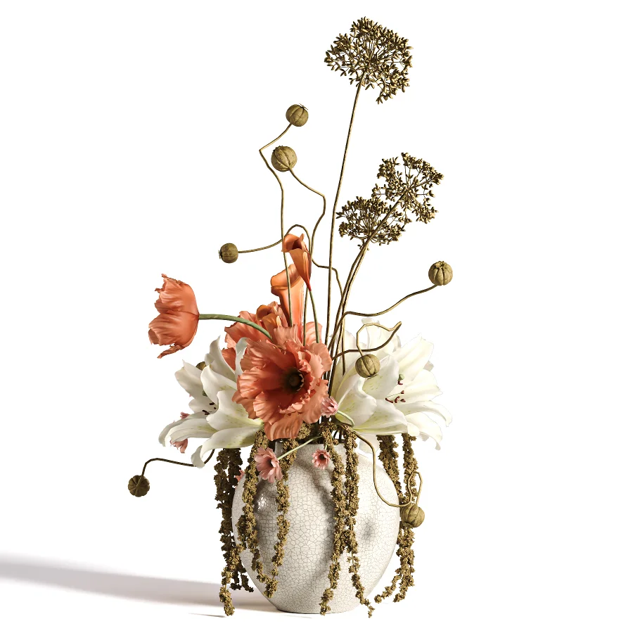 Terracotta Botanical Arrangement 59 - Image 2