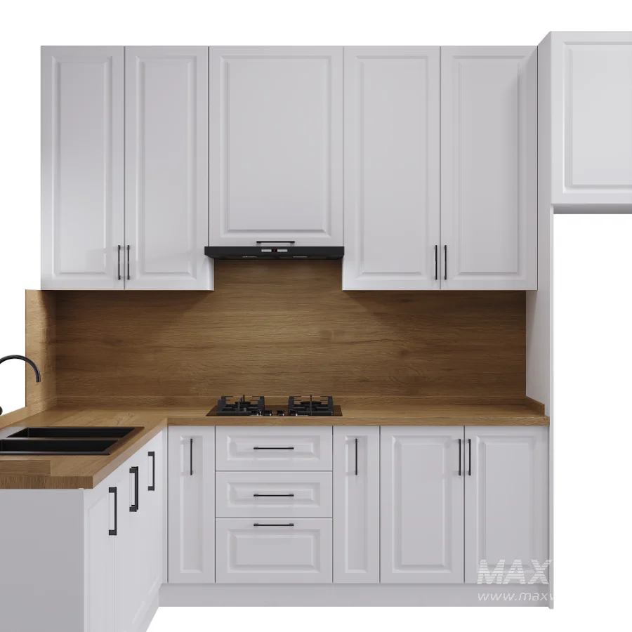 Neoclassical style kitchen set 001 - Image 5