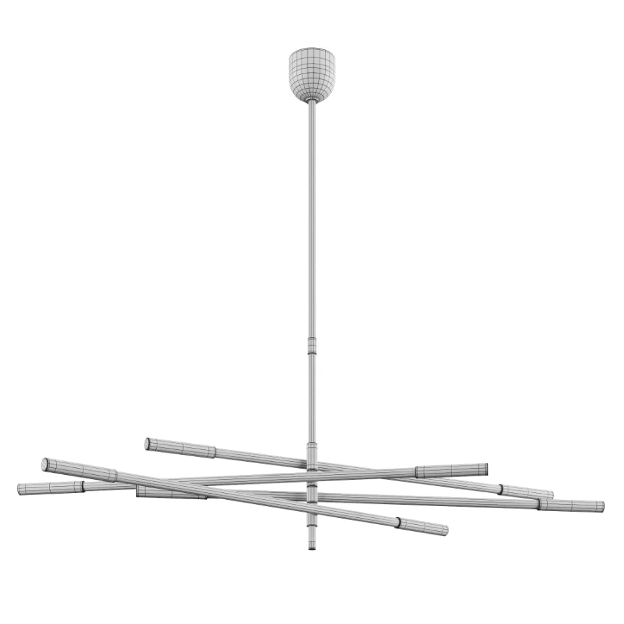 Rousseau Grande Eight Light Articulating Chandelier by Visual Comfort - Image 2