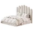 Liel Velour Bed Divan - Thumbnail 4