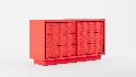 Carved Pattern Wide Dresser - Thumbnail 4