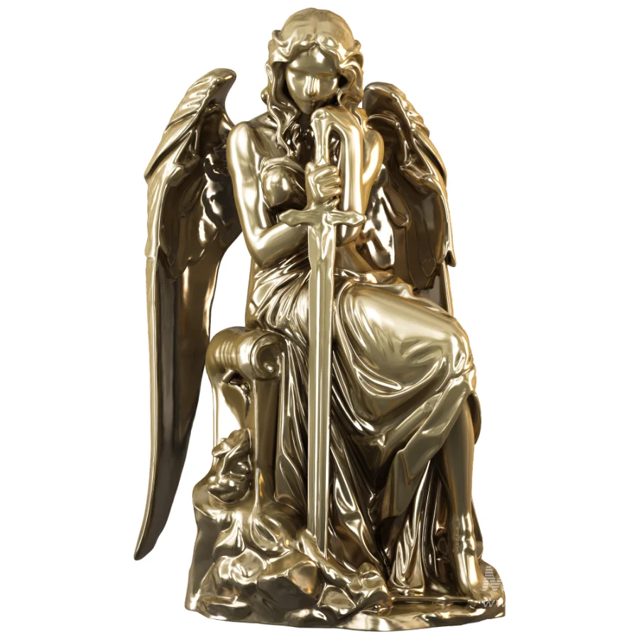 Angel Statue Stone Set - Image 2