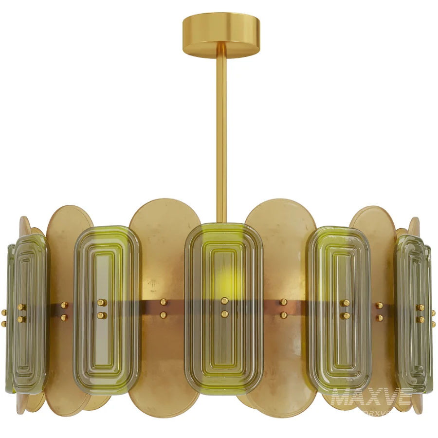 Murano Glass Chandelier - Image 5