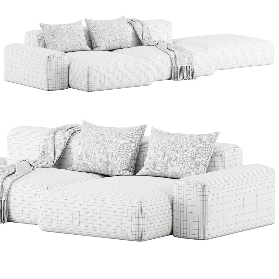Teddy Vetsak modular sofa by westwing - Image 4