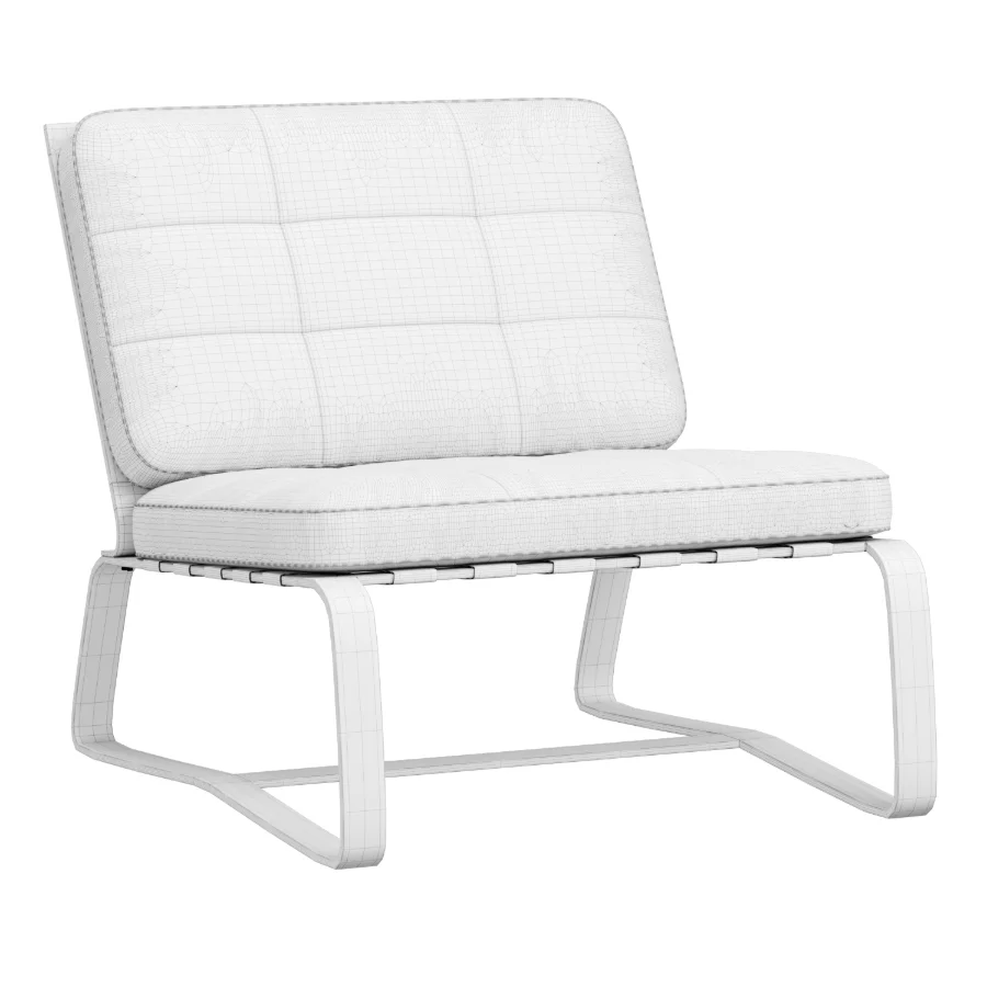 DELAUNAY_QUILT_Leather_armchair - Image 1