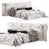 Modern Double Bed 08 - Thumbnail 3