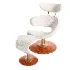 Futuristic-Curved-Leather-Armchair - Thumbnail 1