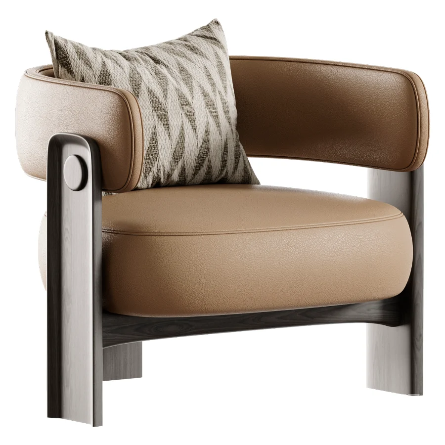 Japandi Armchair - Image 2