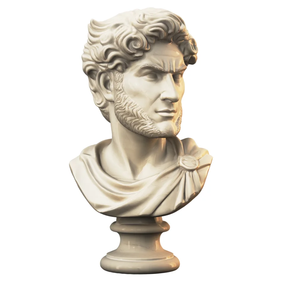 Imperial Roman Bust - Image 2