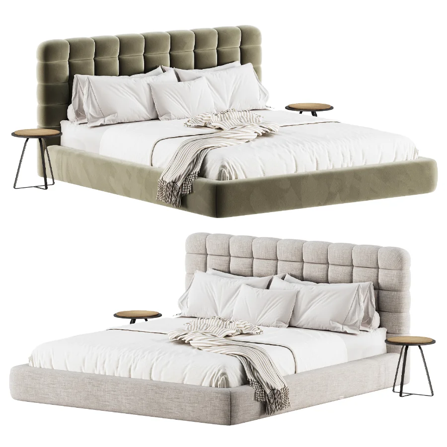 Lunara Boucle Bed - Image 1