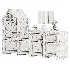 Toy shelving PTSTW9CL 9 boxes - Thumbnail 7