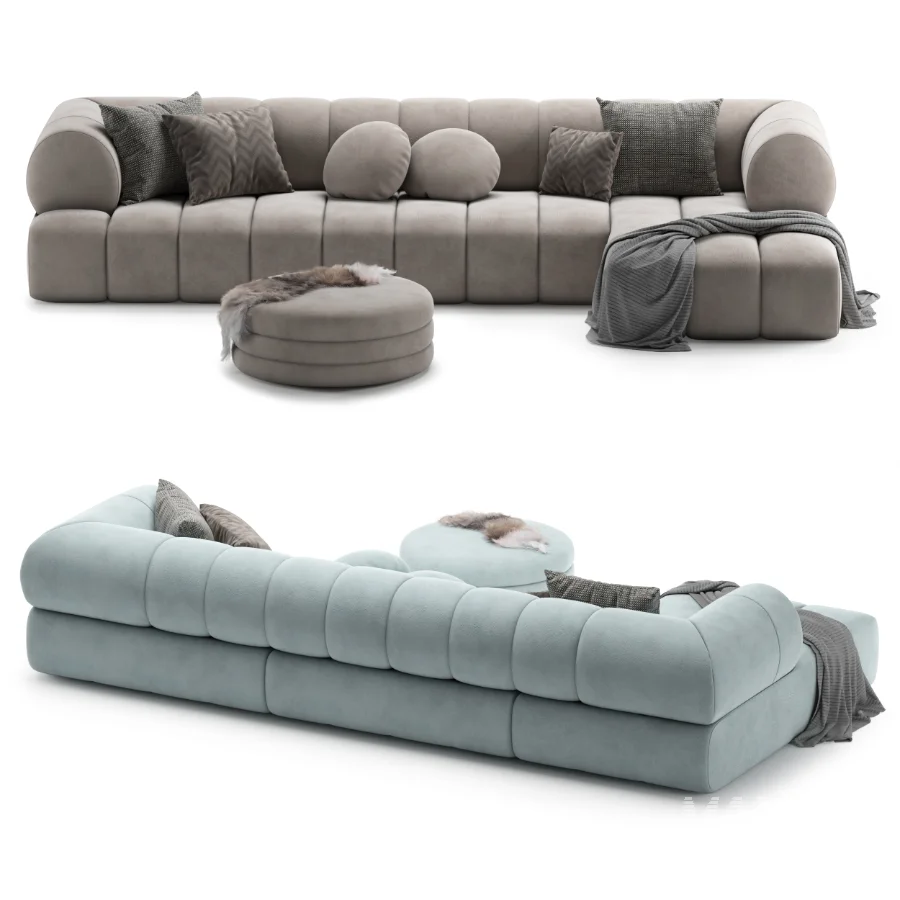 Boucle Sofa - Image 4